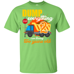 2nd Birthday Truck Dump Everything 2 Years Old Kid Shirt KA01 - 2nd-birthday-truck-dump-everything-2-years-old-kid-shirt-ka01-vivianstorescom-7