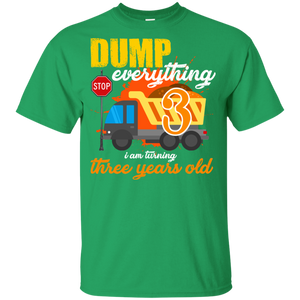 3rd Birthday Truck Dump Everything 3 Years Old Kid Shirt KA01 - 3rd-birthday-truck-dump-everything-3-years-old-kid-shirt-ka01-vivianstorescom-5