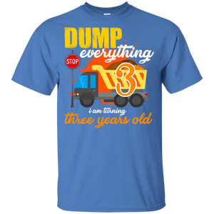 3rd Birthday Truck Dump Everything 3 Years Old Kid Shirt KA01 - 3rd-birthday-truck-dump-everything-3-years-old-kid-shirt-ka01-vivianstorescom-6