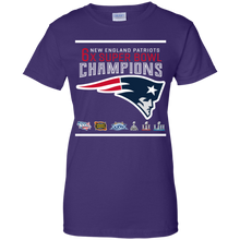 Load image into Gallery viewer, 6X Super Bowl Champions - Patriots Football Fan Shirt HA02 - 6x-super-bowl-champions-patriots-football-fan-shirt-ha02-vivianstorescom-8
