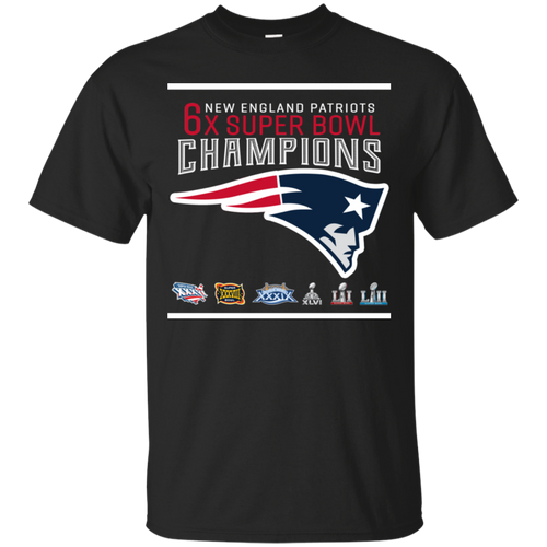 6X Super Bowl Champions - Patriots Football Fan Shirt HA02 - 6x-super-bowl-champions-patriots-football-fan-shirt-ha02-vivianstorescom