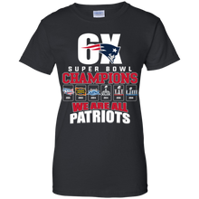 Load image into Gallery viewer, 6X Super Bowl Champions - Patriots Football Shirt KA02 - 6x-super-bowl-champions-patriots-football-shirt-ka02-vivianstorescom-7