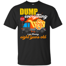 Load image into Gallery viewer, 8th Birthday Truck Dump Everything 8 Years Old Kid Shirt KA01 - 8th-birthday-truck-dump-everything-8-years-old-kid-shirt-ka01-vivianstorescom