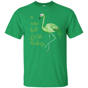 A Wee Bit Irish Today Green Flamingo St Patrick's Day Shirt KA02 - a-wee-bit-irish-today-green-flamingo-st-patricks-day-shirt-ka02-vivianstorescom-2