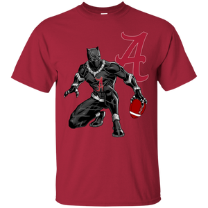 Alabama Crimson Tide Football Black Panther T-Shirt - alabama-crimson-tide-football-black-panther-t-shirt-vivianstorescom-2