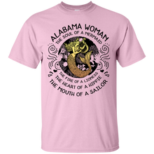 Load image into Gallery viewer, Alabama Woman The Soul Of a Mermaid Shirt KA01 - alabama-woman-the-soul-of-a-mermaid-shirt-ka01-vivianstorescom-3