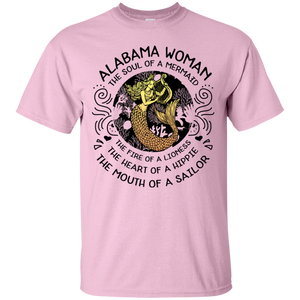 Alabama Woman The Soul Of a Mermaid Shirt KA01 - alabama-woman-the-soul-of-a-mermaid-shirt-ka01-vivianstorescom-3