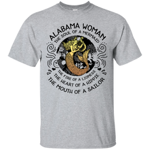 Load image into Gallery viewer, Alabama Woman The Soul Of a Mermaid Shirt KA01 - alabama-woman-the-soul-of-a-mermaid-shirt-ka01-vivianstorescom