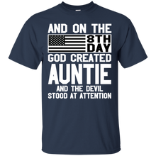 Load image into Gallery viewer, And On The 8Th Day God Create Auntie And The Devil Funny Tee VA01 - and-on-the-8th-day-god-create-auntie-and-the-devil-funny-tee-va01-vivianstorescom-2