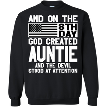 Load image into Gallery viewer, And On The 8Th Day God Create Auntie And The Devil Funny Tee VA01 - and-on-the-8th-day-god-create-auntie-and-the-devil-funny-tee-va01-vivianstorescom-5