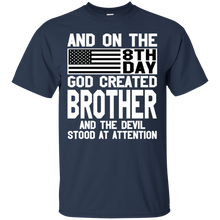 Load image into Gallery viewer, And On The 8Th Day God Create Brother And The Devil Funny Tee VA01 - and-on-the-8th-day-god-create-brother-and-the-devil-funny-tee-va01-vivianstorescom-2