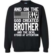 Load image into Gallery viewer, And On The 8Th Day God Create Brother And The Devil Funny Tee VA01 - and-on-the-8th-day-god-create-brother-and-the-devil-funny-tee-va01-vivianstorescom-5