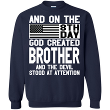 Load image into Gallery viewer, And On The 8Th Day God Create Brother And The Devil Funny Tee VA01 - and-on-the-8th-day-god-create-brother-and-the-devil-funny-tee-va01-vivianstorescom-6