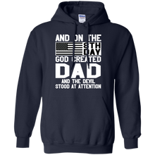 Load image into Gallery viewer, And On The 8Th Day God Create Dad And The Devil Funny Tee VA01 - and-on-the-8th-day-god-create-dad-and-the-devil-funny-tee-va01-vivianstorescom-4