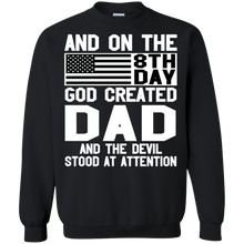 Load image into Gallery viewer, And On The 8Th Day God Create Dad And The Devil Funny Tee VA01 - and-on-the-8th-day-god-create-dad-and-the-devil-funny-tee-va01-vivianstorescom-5