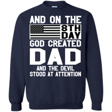 Load image into Gallery viewer, And On The 8Th Day God Create Dad And The Devil Funny Tee VA01 - and-on-the-8th-day-god-create-dad-and-the-devil-funny-tee-va01-vivianstorescom-6