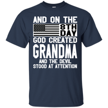 Load image into Gallery viewer, And On The 8Th Day God Create Grandma And The Devil Funny Tee VA01 - and-on-the-8th-day-god-create-grandma-and-the-devil-funny-tee-va01-vivianstorescom-2