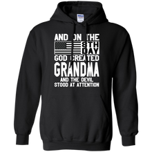 Load image into Gallery viewer, And On The 8Th Day God Create Grandma And The Devil Funny Tee VA01 - and-on-the-8th-day-god-create-grandma-and-the-devil-funny-tee-va01-vivianstorescom-3