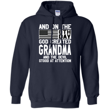 Load image into Gallery viewer, And On The 8Th Day God Create Grandma And The Devil Funny Tee VA01 - and-on-the-8th-day-god-create-grandma-and-the-devil-funny-tee-va01-vivianstorescom-4