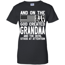 Load image into Gallery viewer, And On The 8Th Day God Create Grandma And The Devil Funny Tee VA01 - and-on-the-8th-day-god-create-grandma-and-the-devil-funny-tee-va01-vivianstorescom-7