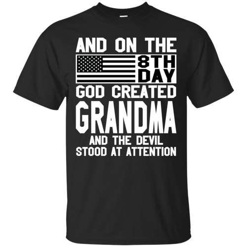 And On The 8Th Day God Create Grandma And The Devil Funny Tee VA01 - and-on-the-8th-day-god-create-grandma-and-the-devil-funny-tee-va01-vivianstorescom