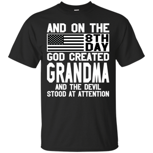 And On The 8Th Day God Create Grandma And The Devil Funny Tee VA01 - and-on-the-8th-day-god-create-grandma-and-the-devil-funny-tee-va01-vivianstorescom