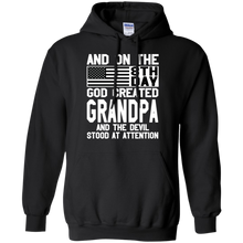 Load image into Gallery viewer, And On The 8Th Day God Create Grandpa And The Devil Funny Tee VA01 - and-on-the-8th-day-god-create-grandpa-and-the-devil-funny-tee-va01-vivianstorescom-3