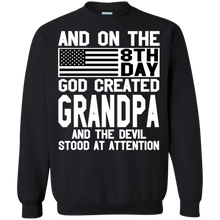 Load image into Gallery viewer, And On The 8Th Day God Create Grandpa And The Devil Funny Tee VA01 - and-on-the-8th-day-god-create-grandpa-and-the-devil-funny-tee-va01-vivianstorescom-5