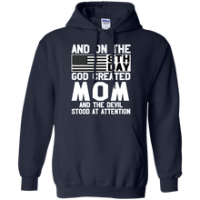 Load image into Gallery viewer, And On The 8Th Day God Create Mom And The Devil Funny Tee VA01 - and-on-the-8th-day-god-create-mom-and-the-devil-funny-tee-va01-vivianstorescom-4