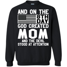 Load image into Gallery viewer, And On The 8Th Day God Create Mom And The Devil Funny Tee VA01 - and-on-the-8th-day-god-create-mom-and-the-devil-funny-tee-va01-vivianstorescom-5