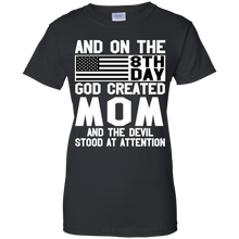 Load image into Gallery viewer, And On The 8Th Day God Create Mom And The Devil Funny Tee VA01 - and-on-the-8th-day-god-create-mom-and-the-devil-funny-tee-va01-vivianstorescom-7