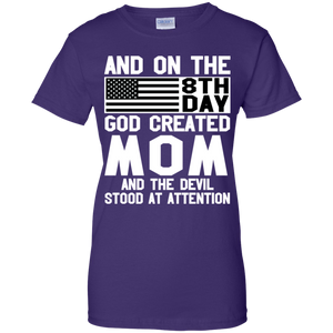 And On The 8Th Day God Create Mom And The Devil Funny Tee VA01 - and-on-the-8th-day-god-create-mom-and-the-devil-funny-tee-va01-vivianstorescom-8