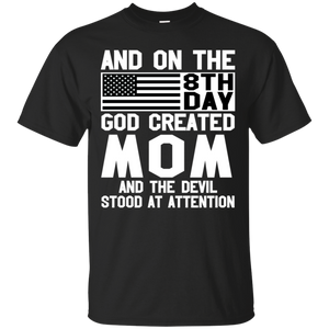 And On The 8Th Day God Create Mom And The Devil Funny Tee VA01 - and-on-the-8th-day-god-create-mom-and-the-devil-funny-tee-va01-vivianstorescom