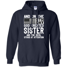 Load image into Gallery viewer, And On The 8Th Day God Create Sister And The Devil Funny Tee VA01 - and-on-the-8th-day-god-create-sister-and-the-devil-funny-tee-va01-vivianstorescom-4