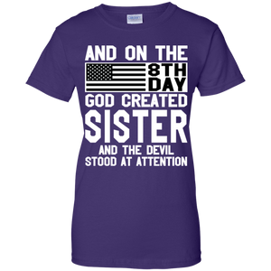 And On The 8Th Day God Create Sister And The Devil Funny Tee VA01 - and-on-the-8th-day-god-create-sister-and-the-devil-funny-tee-va01-vivianstorescom-8