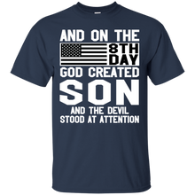 Load image into Gallery viewer, And On The 8Th Day God Create Son And The Devil Funny Tee VA01 - and-on-the-8th-day-god-create-son-and-the-devil-funny-tee-va01-vivianstorescom-2