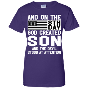 And On The 8Th Day God Create Son And The Devil Funny Tee VA01 - and-on-the-8th-day-god-create-son-and-the-devil-funny-tee-va01-vivianstorescom-8