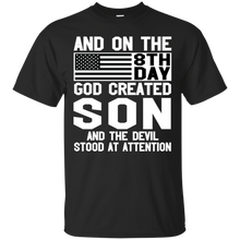 Load image into Gallery viewer, And On The 8Th Day God Create Son And The Devil Funny Tee VA01 - and-on-the-8th-day-god-create-son-and-the-devil-funny-tee-va01-vivianstorescom