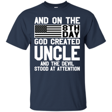 Load image into Gallery viewer, And On The 8Th Day God Create Uncle And The Devil Funny Tee VA01 - and-on-the-8th-day-god-create-uncle-and-the-devil-funny-tee-va01-vivianstorescom-2