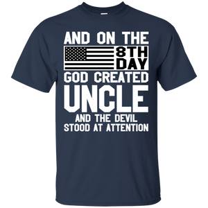 And On The 8Th Day God Create Uncle And The Devil Funny Tee VA01 - and-on-the-8th-day-god-create-uncle-and-the-devil-funny-tee-va01-vivianstorescom-2