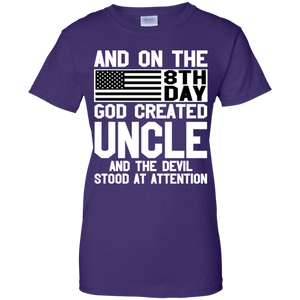 And On The 8Th Day God Create Uncle And The Devil Funny Tee VA01 - and-on-the-8th-day-god-create-uncle-and-the-devil-funny-tee-va01-vivianstorescom-8