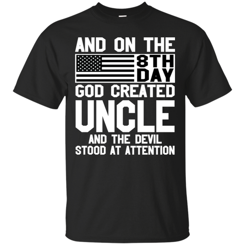 And On The 8Th Day God Create Uncle And The Devil Funny Tee VA01 - and-on-the-8th-day-god-create-uncle-and-the-devil-funny-tee-va01-vivianstorescom