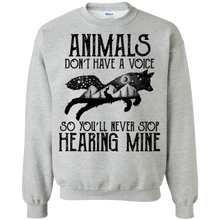 Load image into Gallery viewer, Animals Don&#39;t Have A Voice Shirt KA02 - animals-dont-have-a-voice-shirt-ka02-vivianstorescom-6