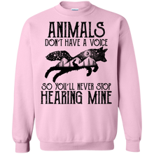 Load image into Gallery viewer, Animals Don&#39;t Have A Voice Shirt KA02 - animals-dont-have-a-voice-shirt-ka02-vivianstorescom-7