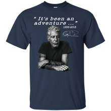 Load image into Gallery viewer, Anthony Bourdain It’s Been An Adventure Shirt For Fan LT02 - anthony-bourdain-its-been-an-adventure-shirt-for-fan-lt02-vivianstorescom-2