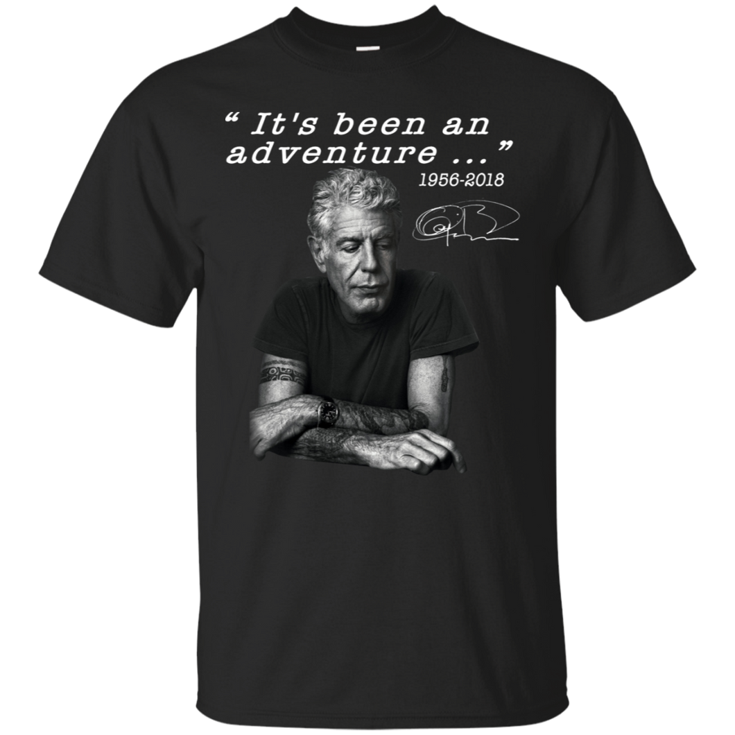 Anthony Bourdain It’s Been An Adventure Shirt For Fan LT02 - anthony-bourdain-its-been-an-adventure-shirt-for-fan-lt02-vivianstorescom