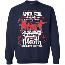 Load image into Gallery viewer, April Girl A Mouth She Can&#39;t Control Birthday Shirt LT01 - april-girl-a-mouth-she-cant-control-birthday-shirt-lt01-vivianstorescom-6