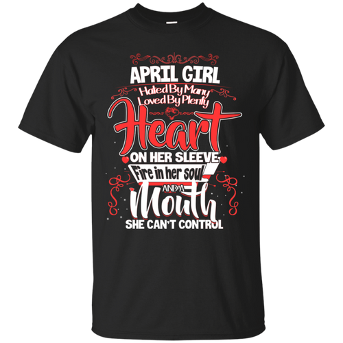 April Girl A Mouth She Can't Control Birthday Shirt LT01 - april-girl-a-mouth-she-cant-control-birthday-shirt-lt01-vivianstorescom