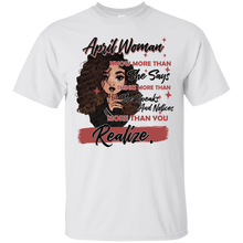 Load image into Gallery viewer, April Girl Knows More Than She Says Funny Queen Shirt KA01 - april-girl-knows-more-than-she-says-funny-queen-shirt-ka01-vivianstorescom-2