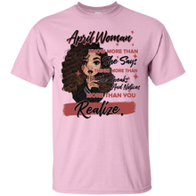 Load image into Gallery viewer, April Girl Knows More Than She Says Funny Queen Shirt KA01 - april-girl-knows-more-than-she-says-funny-queen-shirt-ka01-vivianstorescom-3